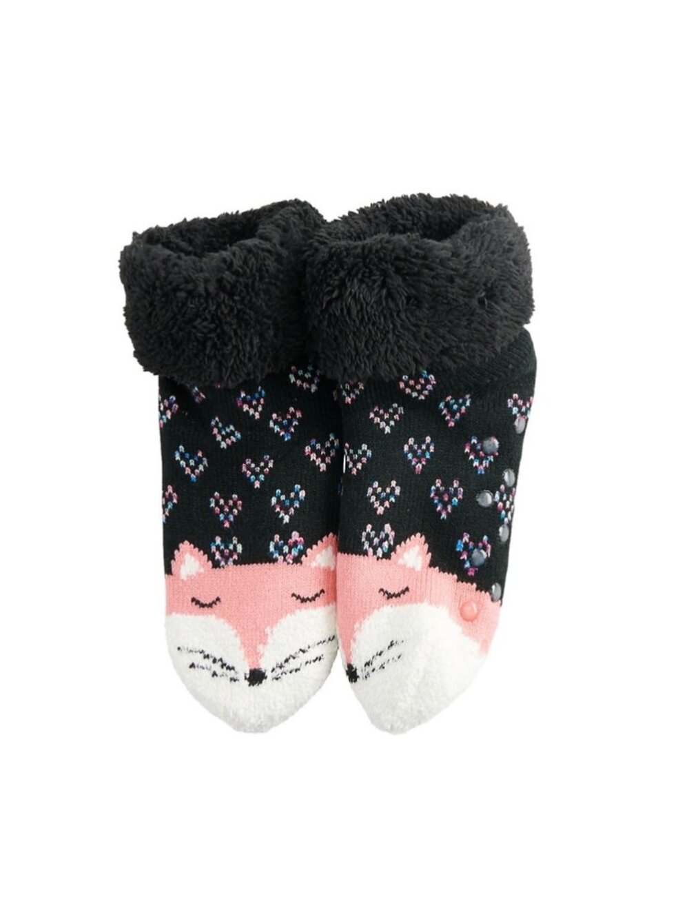 SO Junior Cozy Fox Slipper Socks